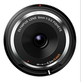 【中古】OLYMPUS ミラーレス一眼 9mm f8 フィッシュアイ ボディキャップレンズ ブラック BCL-0980 BLK