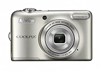 入荷中 Nikon デジタルカメラ COOLPIX L30 5倍ズーム シルバー 2005万画素 L30SL 乾電池タイプ 高品質