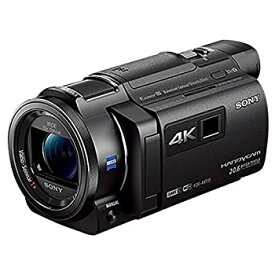 【中古】SONY 4Kビデオカメラ Handycam FDR-AXP35 ブラック 光学10倍 FDR-AXP35-B