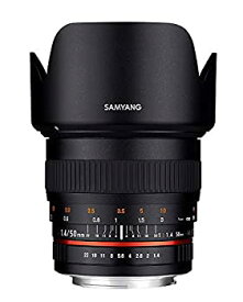 【中古】SAMYANG 単焦点標準レンズ 50mm F1.4 マイクロフォーサーズ用 フルサイズ対応