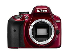 【中古】Nikon デジタル一眼レフカメラ D3400 ボディー レッド D3400RD