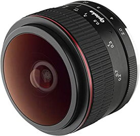 【中古】Opteka 6.5mm F / 2?HD MCマニュアルフォーカス魚眼レンズレンズfor Sony EマウントAPS - Cフォーマットデジタルカメラ