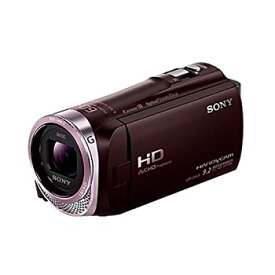 【中古】ソニー SONY ビデオカメラ Handycam CX420 内蔵メモリ32GB ブラウン HDR-CX420/T