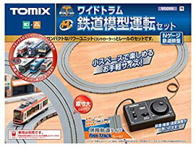 【中古】TOMIX Nゲージ ワイドトラム鉄道模型運転セット 90099 鉄道模型 レールセット