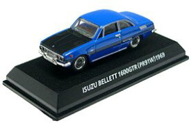 【中古】（非常に良い）コナミ　1/64　絶版名車コレクションVol.2　いすゞ　べレット1600GTR（1969）ブルー
