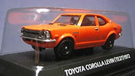 【中古】コナミ 1/64 絶版名車コレクション Vol 2 トヨタ カローラレビン 型式TE27 1972 オレンジ