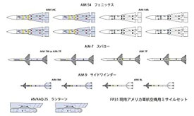 【中古】ファインモールド 1/72 航空機シリーズ 現用アメリカ軍 航空機用ミサイルセット プラモデル FP31