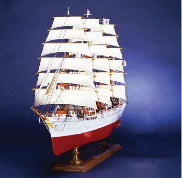 楽天市場】【中古】青島文化教材社 特大帆船 No.01 1/100 日本丸 乗組 