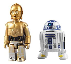【中古】(未使用品)KUBRICK スター・ウォーズ C-3PO & R2-D2 ABS&PVC 塗装済みアクションフィギュア (2パック)