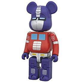 【中古】（非常に良い）BE@RBRICK ベアブリック × トランスフォーマー OPTIMUS PRIME ABS&PVC 塗装済みアクションフィギュア