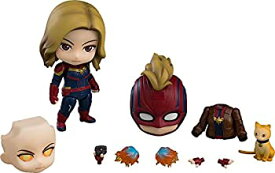 【中古】（非常に良い）ねんどろいど キャプテン・マーベル ヒーローズ・エディション DX Ver. ノンスケール ABS&PVC製 塗装済み可動フィギュア