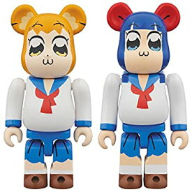 【中古】（非常に良い）ベアブリック ポプテピピック 2パック 各全高約70mm 塗装済み完成品 フィギュア