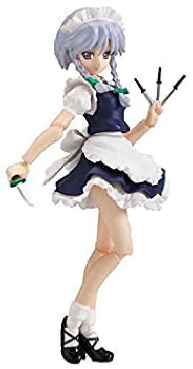 楽天市場 中古 東方project Figma 十六夜咲夜 全高約13 5cm Abs Pvc製 塗装済み可動フィギュア Goodlifestore