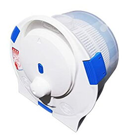 【中古】セントアーク(CENTARC) ポータブル洗濯機 ハンドウォッシュスピナー 小型 手動洗濯機 脱水 ホワイト 幅27.4×奥行28.8×高さ21.4cm