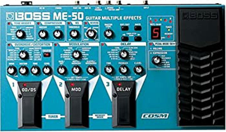 楽天市場】【中古】BOSS ME-50 ギターマルチエフェクター : GoodLifeStore