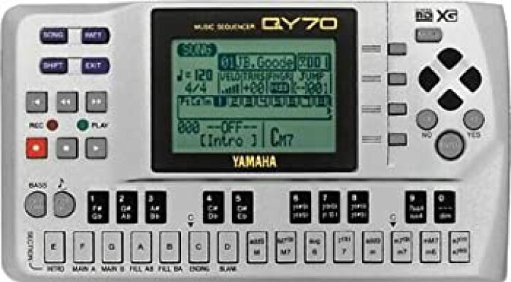 楽天市場】【中古】YAMAHA / QY70 総合音源内蔵ハンディ・シーケンサー  