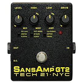 【中古】(未使用品)TECH21 SANSAMPギター用 チューブアンプ・シミュレーター GT2