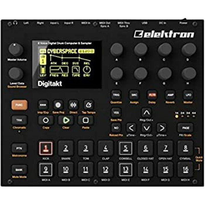 楽天市場】【中古】Elektron エレクトロン/Digitakt DDS-8 デジタル 