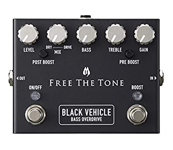 【エントリーでポイント10倍】 Free The Tone/BV-1V BLACK VEHICLE ベース用オーバードライブ