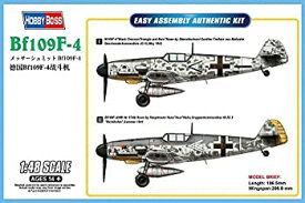 【中古】ホビーボス 1/48 エアクラフトシリーズ メッサーシュミット Bf109F-4 プラモデル 81749