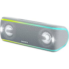 【中古】ソニー SONY ワイヤレスポータブルスピーカー SRS-XB41 W : 防水/防塵/防錆/Bluetooth/専用スマホアプリ対応 ライティング機能 2018年 ホワイト