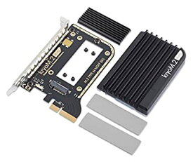 【中古】Aquacomputer kryoM.2 evo PCIe 3.0 x4 adapter for M.2 NGFF PCIe SSD M-Key with passive heatsink