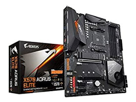 【中古】GIGABYTE ギガバイト X570 AORUS ELITE ATX マザーボード [AMD X570チップセット搭載] MB4789