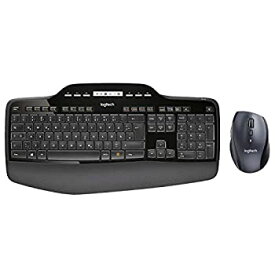 【中古】(未使用品)MK710 Wireless Desktop Set Keyboard/Mouse USB Black (並行輸入品)