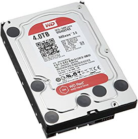 【中古】Western Digital WD Red 内蔵HDD 3.5インチ NAS 用 4TB SATA 3.0(SATA 6Gb/s) WD40EFRX-RT2