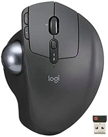 【中古】Logicool ロジクール MXTB1s bluetooth ワイヤレス トラックボール MX ERGO Windows Mac対応 筋緊張20%軽減 8ボタン 高速充電式