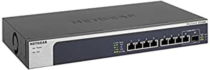 楽天市場】【中古】NETGEAR 10ギガビット8ポート マルチギガビット 