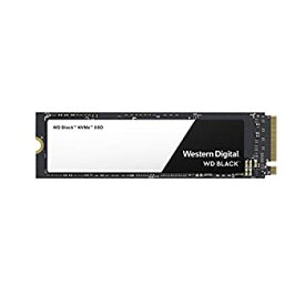 【中古】WD 内蔵SSD M.2-2280 / 500GB / WD NVMe Black / PCIe Gen3 NVMe / WDS500G2X0C