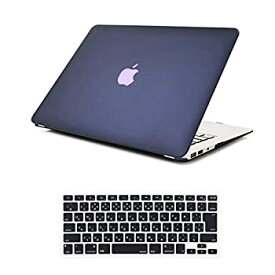 【中古】Se7enline MacBook Air 13 インチ クリア・透明ハードケース＋日本語 キーボードカバー（JIS配列）快適な触感 MacBook Air 13 インチ 対応モデル