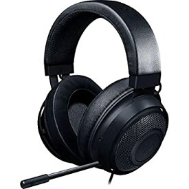 【中古】Razer Kraken Black アナログ接続 ゲーミングヘッドセット PS4 PC Switch スマートフォン 冷却ジェルパッド RZ04-02830100-R3M1