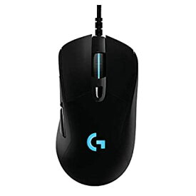 【中古】Logicool ロジクール ゲーミングマウス G403h ブラック HERO 16K センサー エルゴノミクス RGB 6個プログラムボタン