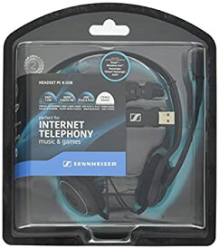 【中古】ゼンハイザー PCヘッドセット ヘッドバンド型両耳式/ノイズキャンセルマイク PC 8 USB