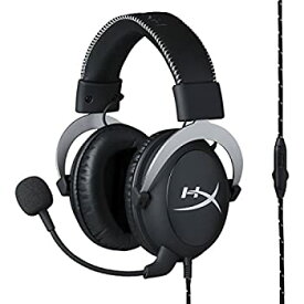 【中古】キングストン ゲーミングヘッドセット HyperX Cloud Silver HX-HSCL-SR/NA ブラック/シルバー インライン音量コントロールBox