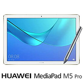 【中古】ファーウェイジャパン M5Pro/CMR-W19/WiFi/Gold/64G HUAWEI MediaPad M5 Pro/CMR-W19/WiFi/Gold/64G/53010CHY