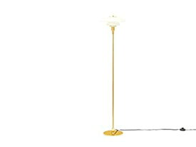 【中古】（非常に良い）Poul Henningsen (ポールヘニングセン) PH3 1/2-2 1/2 フロアライト/ゴールド リプロダクト品 東芝LED電球付き（電球色）