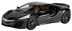 【中古】Hobby JAPAN 1/18 ホンダ NSX 2016 (メーカーオプション搭載車) ブラック 完成品