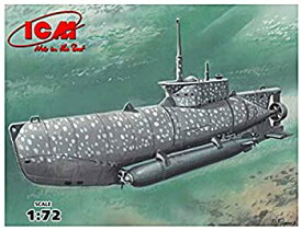 【中古】ICM 1/72 ドイツ軍 Uボート XXVIIB ゼーフント 特殊潜航艇 前期型 プラモデル S006