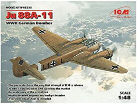 【中古】ICM 1/48 ドイツ空軍 ユンカース Ju88A-11 爆撃機 プラモデル 48235