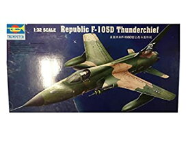 【中古】(未使用品)トランペッター 1/32 リパブリック F-105D サンダ-チ-フ プラモデル