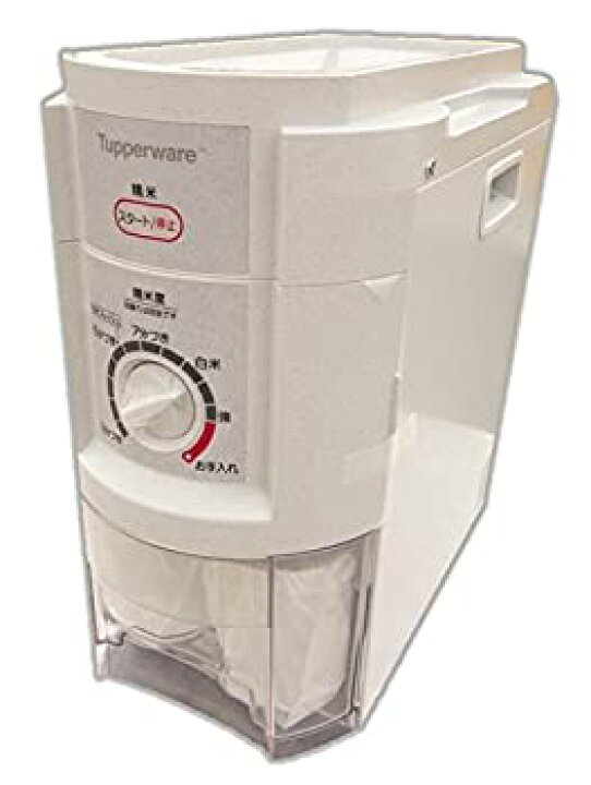 楽天市場】【中古】Tupperware タッパーウェア BR-DA04T 精米機 白 