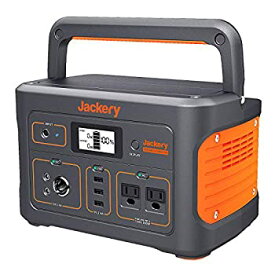 【中古】Jackery ポータブル電源 700 大容量192000mAh/700Wh 家庭用蓄電池 家庭アウトドア両用バックアップ電源 PSE認証済 純正弦波 AC(500W 瞬間最大100