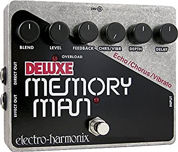 愛用 electro-harmonix エレクトロハーモニクス エフェクター アナログディレイ Deluxe Memory Man