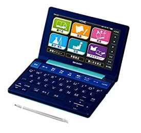 【中古】シャープ カラー電子辞書Brain 中学生モデル グリーン系 PW-SJ2-G