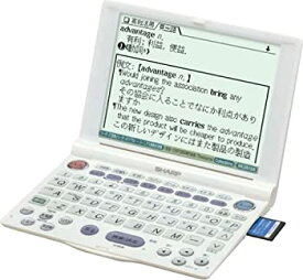【中古】シャープ 電子辞書 PW-A8800 (16コンテンツ 英語モデル コンテンツカード対応)