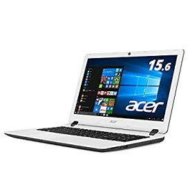 【中古】Acer ノートパソコン AspireES15 AMD E1-7010/15.6インチ/4GB/500GB/DVD/Windows10 Home(64bit)/Office H&B Pre/ホワイト ES1-523-N14D/WF