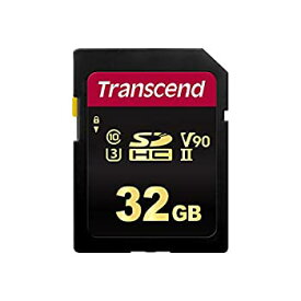 【中古】Transcend SDカード 32GB UHS-II U3 ビデオクラス V90 対応 (最大読込速度285MB/s 最大書込速度180MB/s) 4K動画撮影 TS32GSDC700S